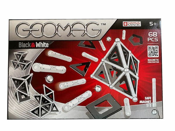 Mac Toys Geomag black'n'white stavebnice 68 ks porovnat ceny