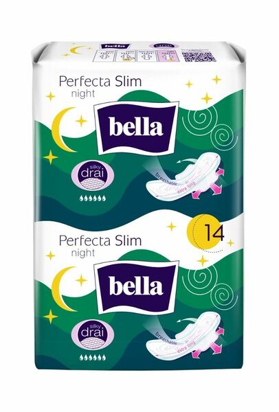 Bella Perfecta Slim Night hygienické vložky 14 ks porovnání ceny