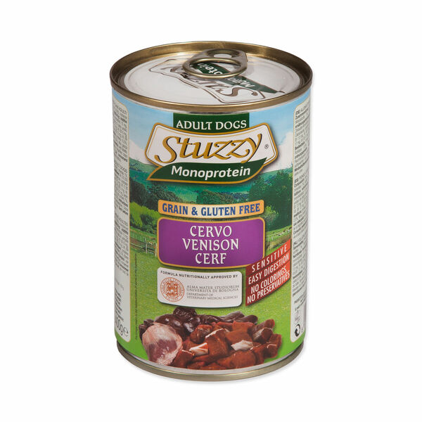 Stuzzy Konzerva Monoprotein zvěřina 400 g porovnat ceny