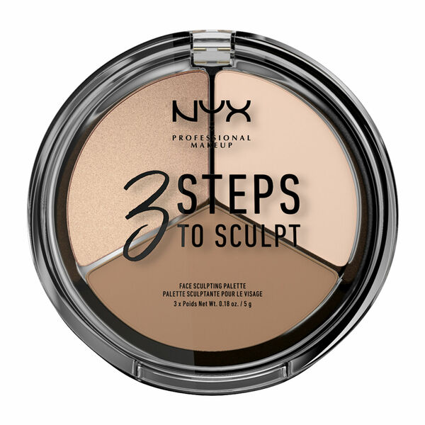NYX Professional Makeup 3 Steps to Sculpt konturovací paletka odstín Fair 5g porovnat ceny