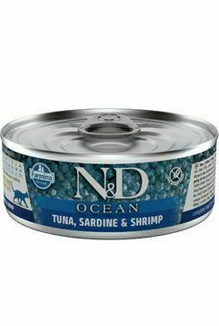 N&d Cat Ocean Adult Tuna & Sardine & Shrimps 70g porovnat ceny