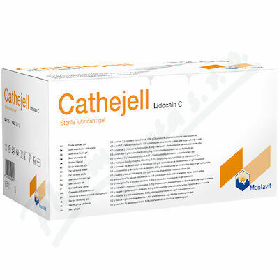 Cathejell Lidocaine C inj.25x12.5g - II. jakost porovnat ceny