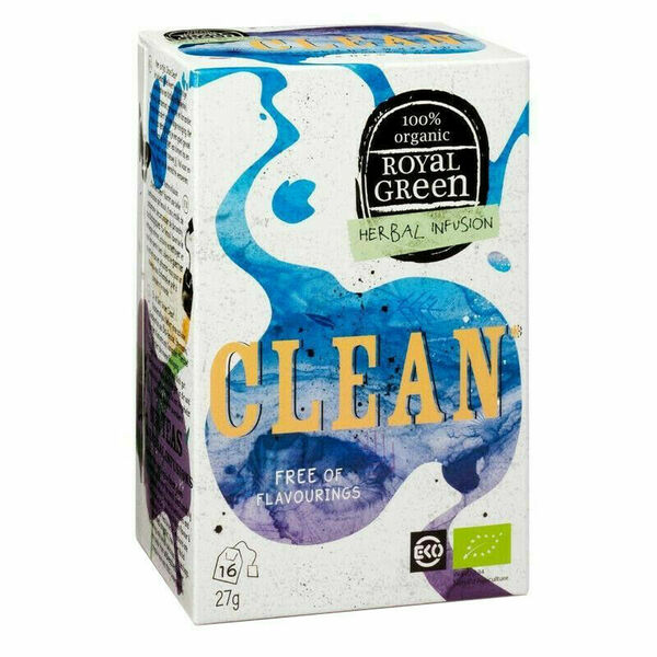 Royal Green bylinný čaj Clean BIO 16x1,7g porovnat ceny