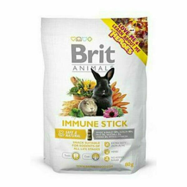 BRIT Animals Immune Stick for Rodents 80 g porovnat ceny