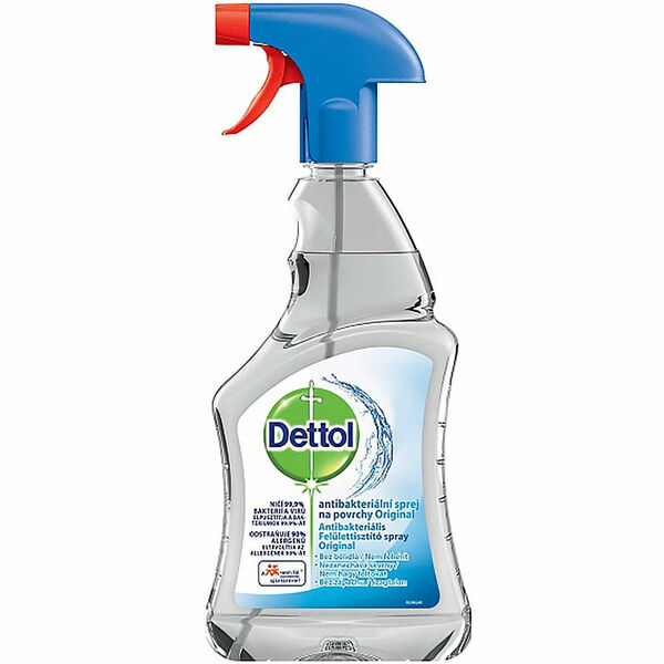 DETTOL Antibakteriální sprej na povrchy Limetka a máta 500 ml porovnat ceny