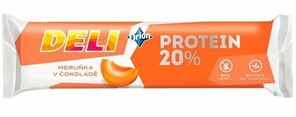 Nestlé Deli Protein 20% meruňka v čokoládě 46g porovnat ceny