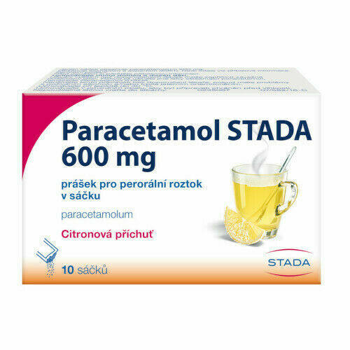 PARACETAMOL STADA 600MG perorální PLV SOL SCC 10 porovnat ceny