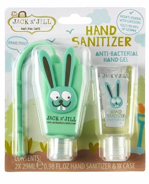 Jack n' Jill  Jack N´Jill Antibakteriální gel na ruce pro děti Zajíček 2x29ml porovnat ceny