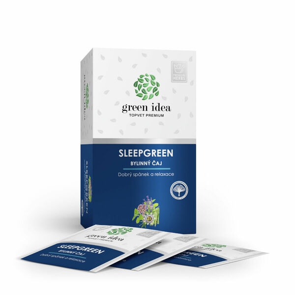 Green idea Sleepgreen bylinný čaj 20x1,5 g porovnat ceny