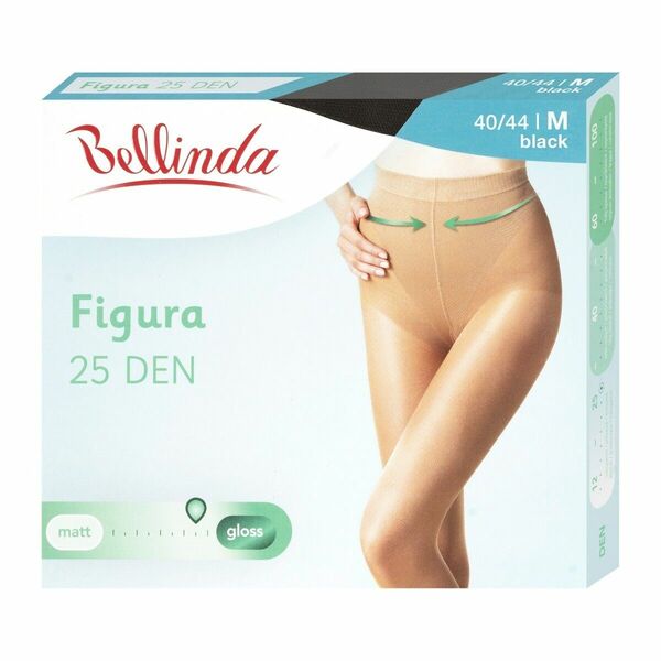 Bellinda Figura 25 DEN vel. M stahovací punčochové kalhoty černé porovnat ceny