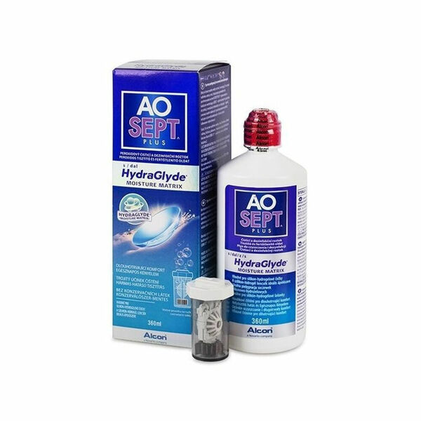 AOSEPT Plus HydraGlyde s pouzdrem 360 ml porovnat ceny