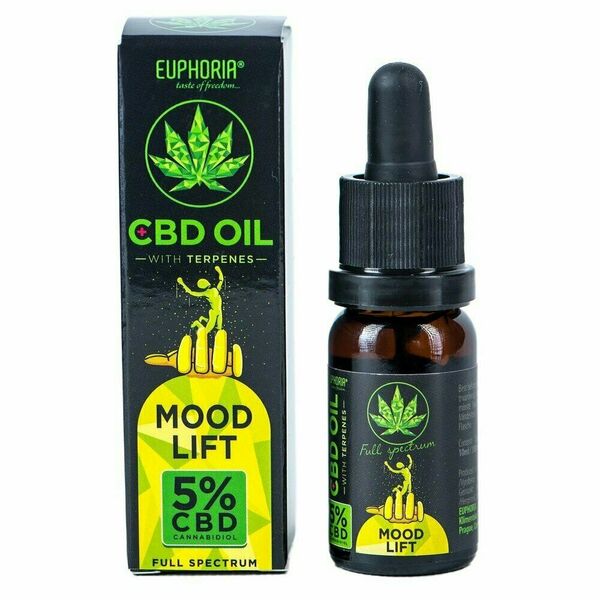 Euphoria CBD olej 5% Mood Lift 10ml porovnat ceny