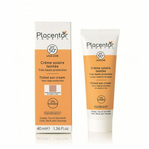 Placentor Opalovací krém tónovaný SPF50+ 40 ml porovnat ceny