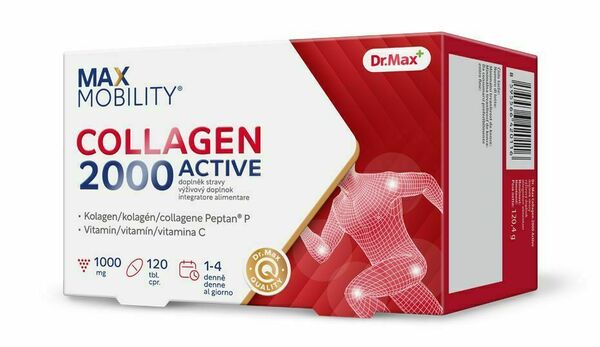 Dr. Max Collagen 2000 Active 120 tablet porovnání ceny