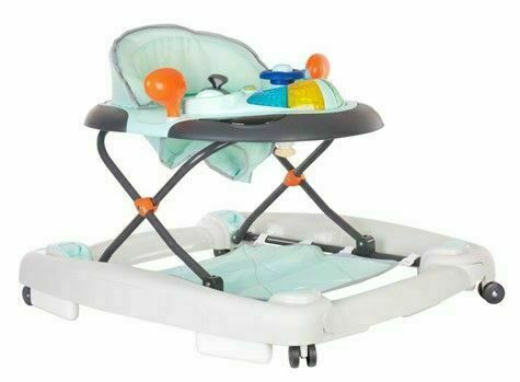 Sun Baby Dětské chodítko a houpačka Car - Blue grey porovnat ceny