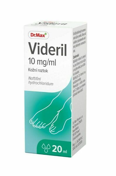 Dr.Max Videril 10 mg/ml kožní roztok 20 ml porovnat ceny