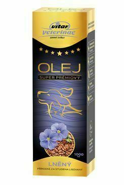 Vitar Veterinae Lněný Olej 1000ml porovnat ceny