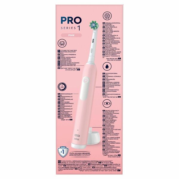 Oral-B Pro Series 1 elektrický zubní kartáček pink porovnat ceny