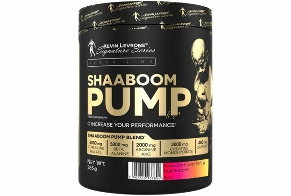 Kevin Levrone Shaaboom Pump lemon 385g porovnat ceny