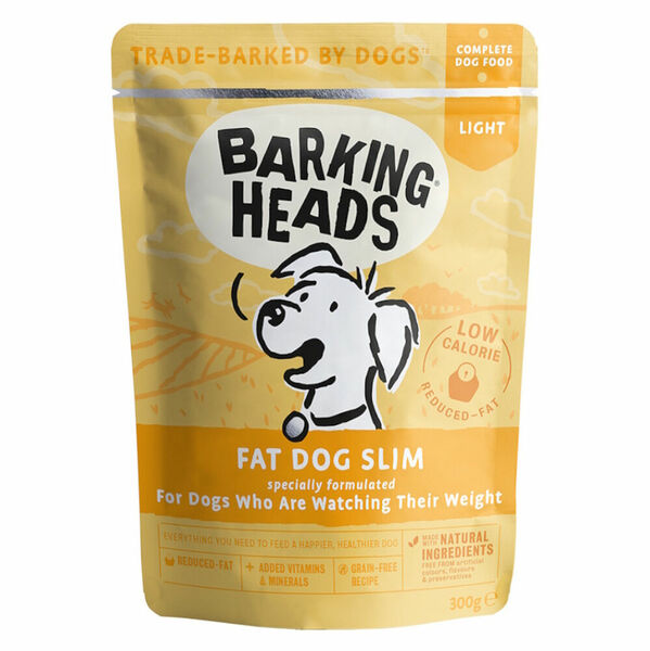 BARKING HEADS Fat Dog Slim kapsička pro psy 300 g porovnat ceny