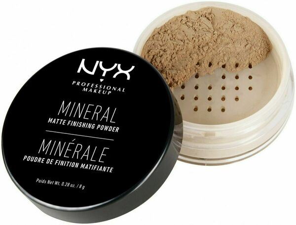 NYX Professional Makeup Mineral Finishing Powder - Minerální pudr - Medium/Dark 8g porovnat ceny