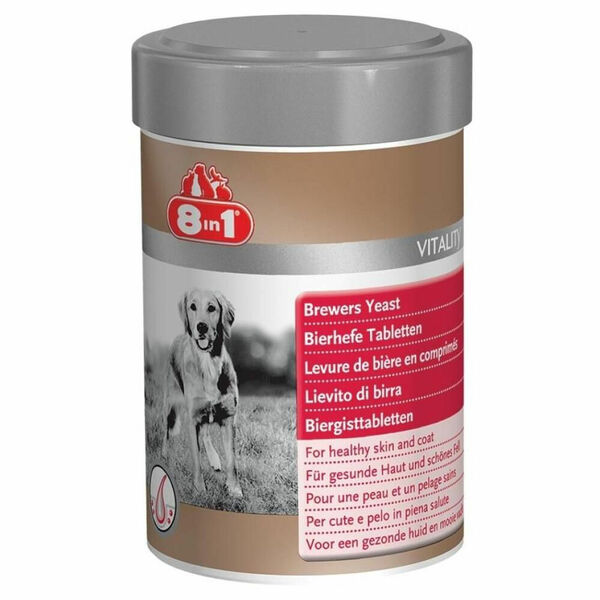 8IN1 VITALITY Pivovarské kvasnice pro psy 260 tablet porovnat ceny
