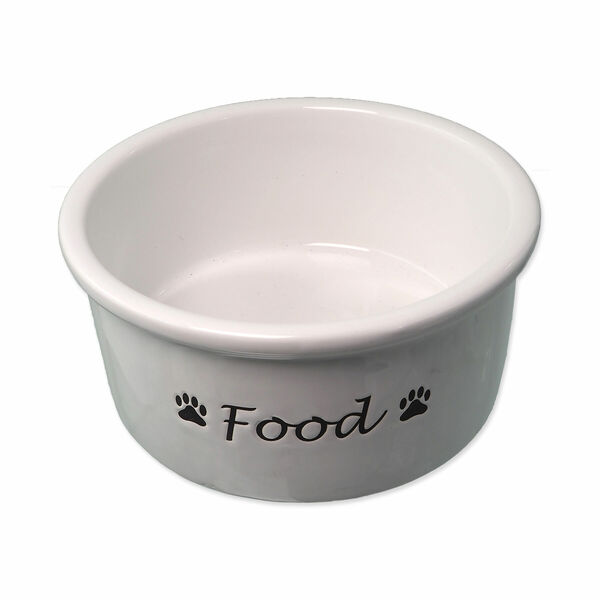 Dog Fantasy Miska keramická bílá Food 15x7cm 600 ml porovnat ceny
