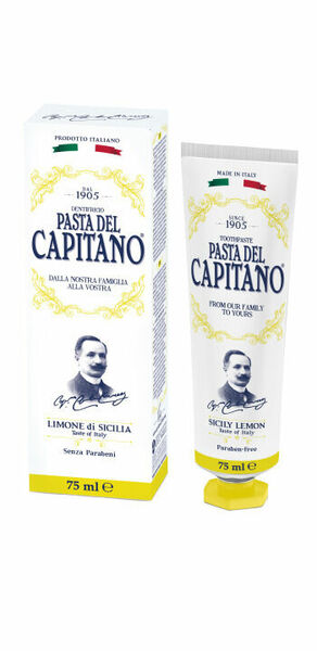 Pasta del capitano 1905 Sicily Lemon - premium zubní pasta sicilský citron 75 ml porovnat ceny