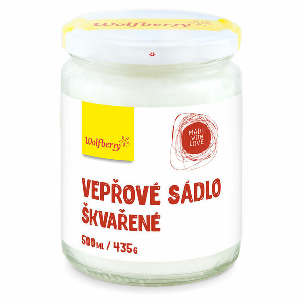 WOLFBERRY Sádlo škvařené vepřové 435 g porovnat ceny