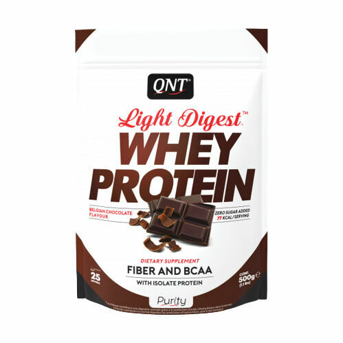 QNT Light Digest Whey Protein Příchuť Belgická čokoláda 500 g porovnat ceny