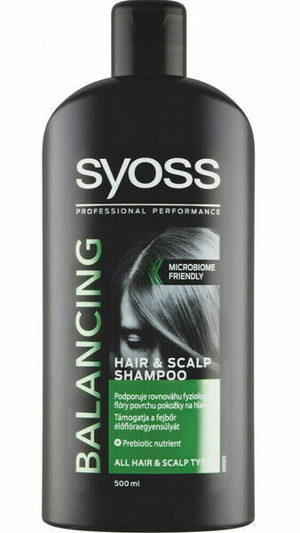 Syoss Balancing šampon pro všechny typy vlasů 500ml porovnat ceny