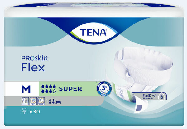 Inkontinenční kalhotky TENA Flex Super Medium 30ks porovnat ceny