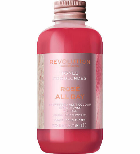 Revolution Haircare Tones for Blondes Barva na vlasy Rose All Day 150ml porovnat ceny