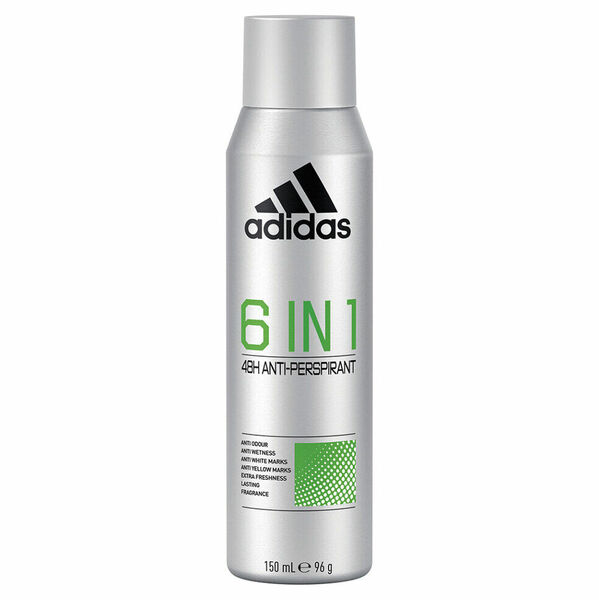 ADIDAS 6 in 1 Antiperspirant sprej pro muže 150 ml porovnat ceny