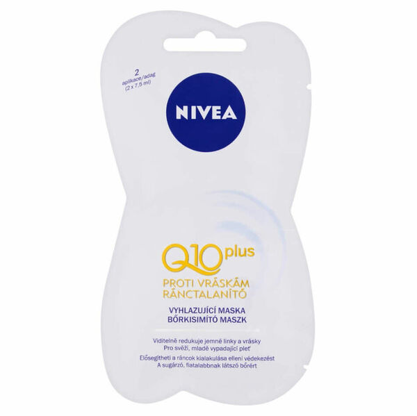 NIVEA Q10 Plus Vyhlazující pleťová maska proti vráskám 2 x 7,5 ml porovnat ceny