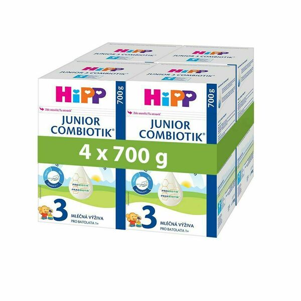 Hipp 3 Junior Combiotik 4x700 g porovnat ceny