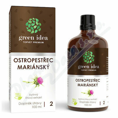 Green idea Ostropestřec mariáns. lih.extrakt 100ml porovnat ceny