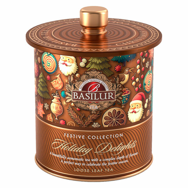 BASILUR Festive tea holiday delights černý čaj 75 g porovnat ceny