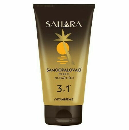 SAHARA Samoopalovací mléko na tvář i tělo 150 ml porovnat ceny