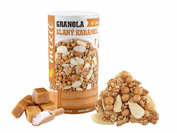 Mixit Granola z pece - Slaný karamel 550g porovnat ceny