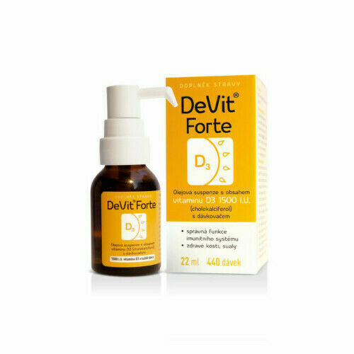 DeVit Forte gtt. 22ml 440 dávek 1500 I.U. porovnat ceny