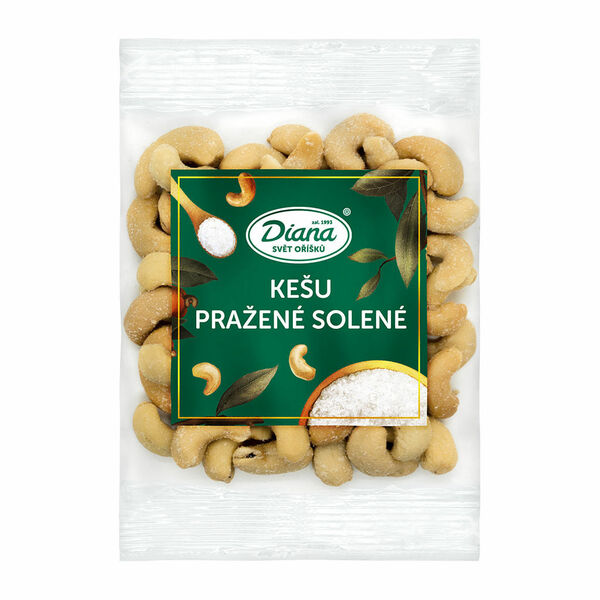 Diana Company Kešu pražené solené 100g porovnat ceny
