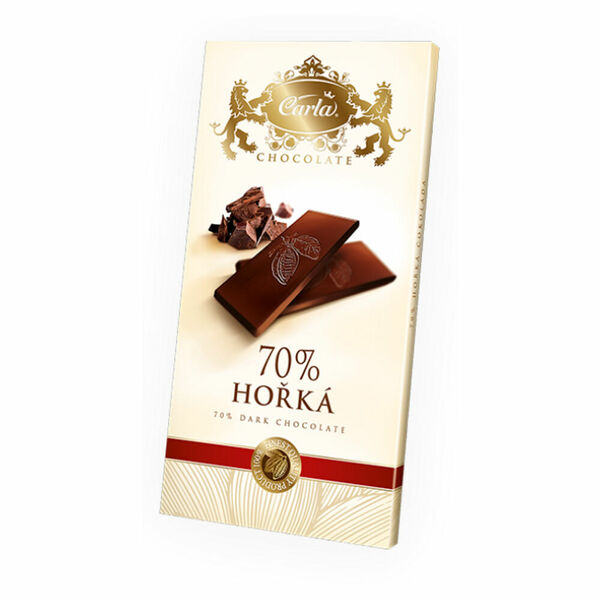 CARLA Hořká čokoláda 70% 80 g porovnat ceny