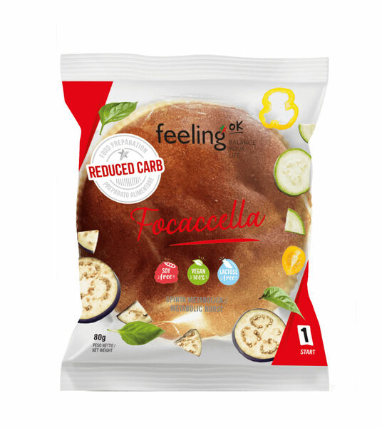 Feeling OK  Profidiet Proteinové pečivo Focaccella 80g porovnat ceny
