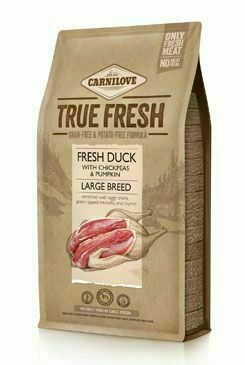 Carnilove Dog True fresh duck large breed 1,4 Kg porovnat ceny