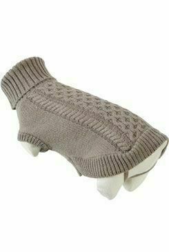 Obleček Svetr Rolák Pro Psy Megeve šedohnědý 30cm Zolu porovnat ceny