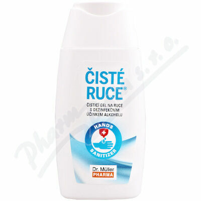 Čisté ruce čisticí dezinfekční gel 50ml Dr.Müller porovnat ceny