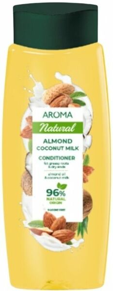 Aroma Kondicionér na mastné kořínky a suché konečky Mandle & kokosové mléko 400ml porovnat ceny