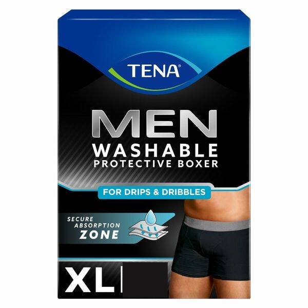 Tena Men Washable Underwear XL inkontinenční boxerky 3 ks černé porovnat ceny