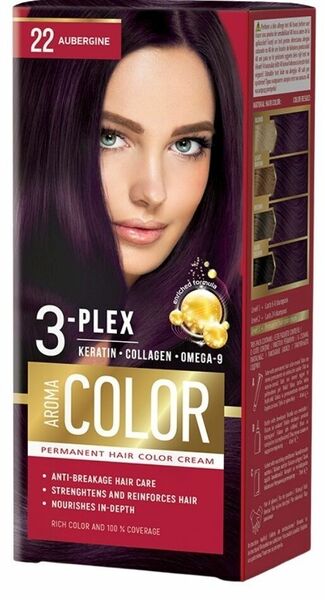 Aroma Color Barva na vlasy - lilek č.22 porovnat ceny